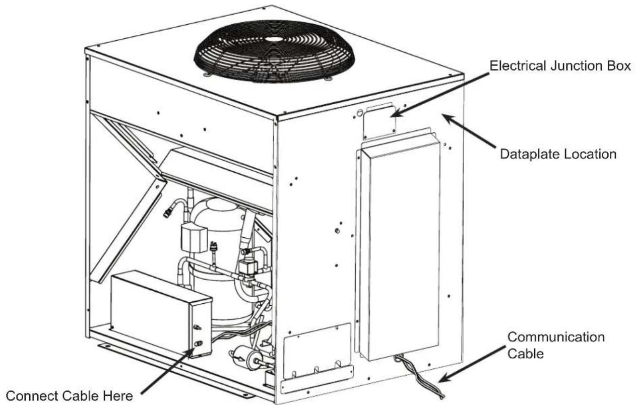 Scotsman EH430-E - EH330, EH430 E and ECC Condensing Unit Remote Low Side Cuber User Manual Condensing Unit Electrical - 1