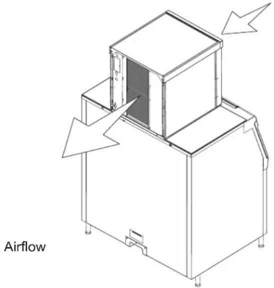 Scotsman N0922-D - Airflow - 1