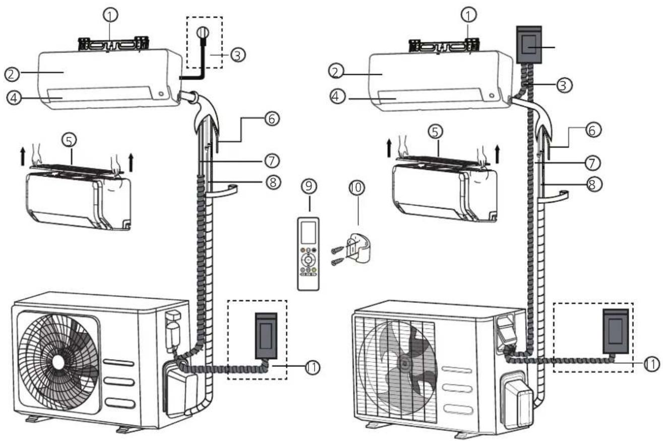 Daizuki DXMH09E426-25 - Unit Parts - 1