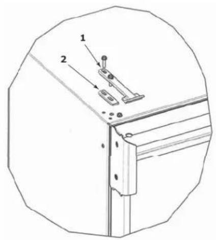 U-Line SP18FCS - Door Latch - 1
