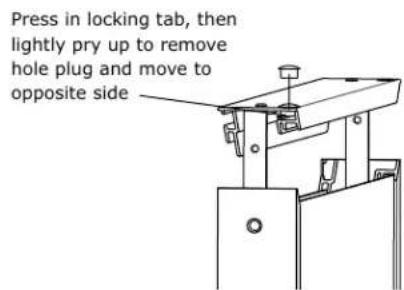 U-Line SP18FCS - REVERSING THE DOOR - 8