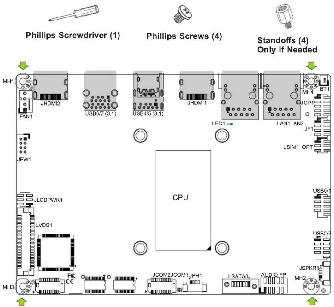 Supermicro X12STN-E - Motherboard Installation - 1