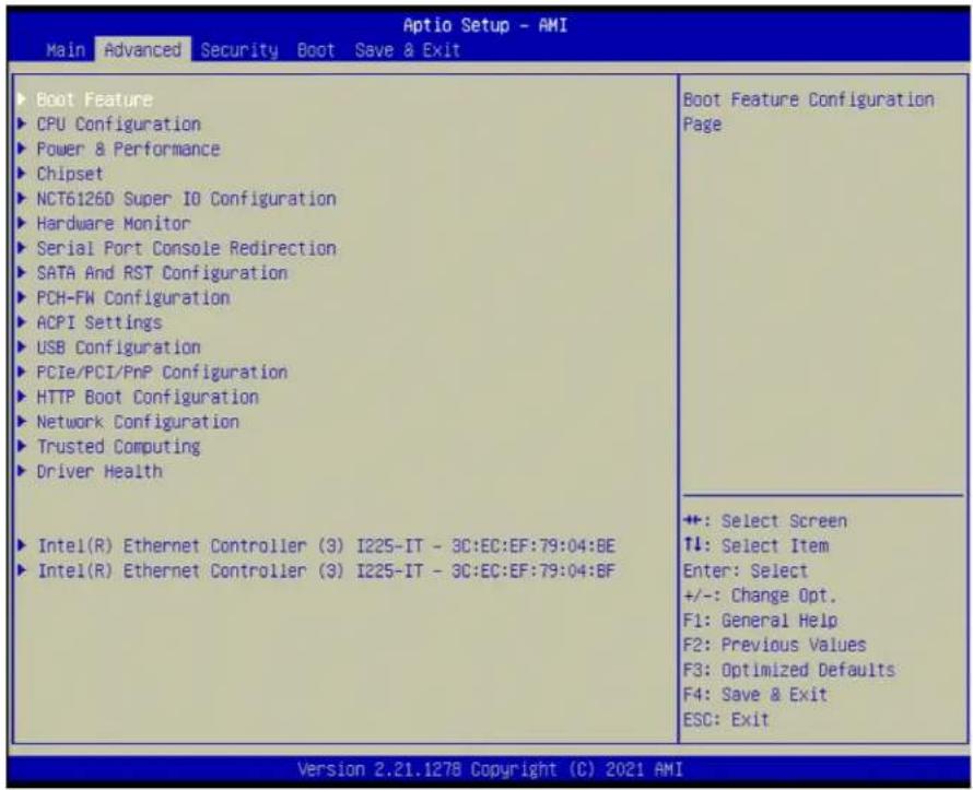 Supermicro X12STN-E - Advanced - 1
