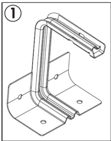 DANBY DER203B - SOPORTE ANTI-VOLCADURAS - 1