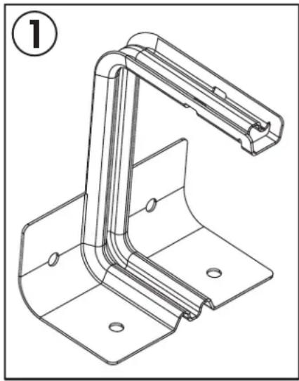 DANBY DER203B - ANTI-TIP BRACKET - 1