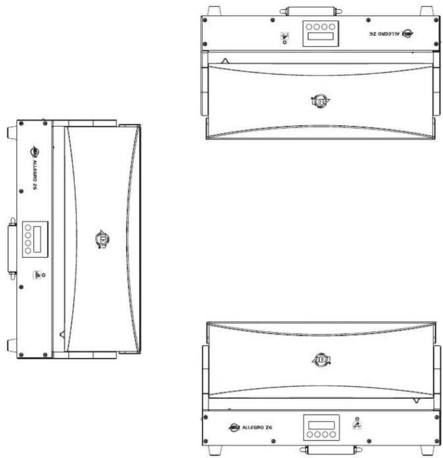 American DJ Allegro Z6 - Installation - 1