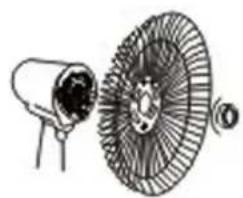 Imarflex IF-922 - DESK FAN - 3