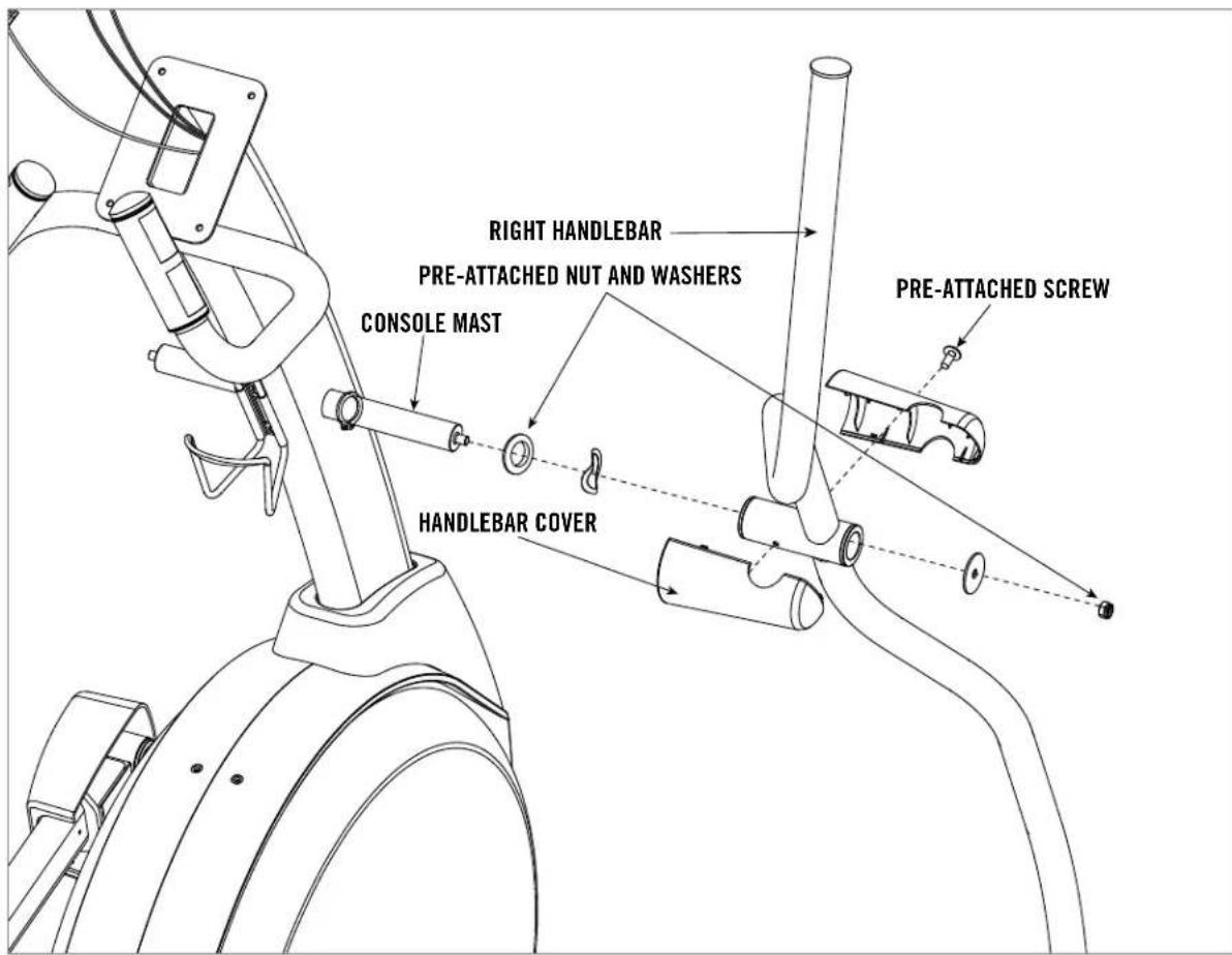Horizon Fitness Perrformance E1200 - ASSEMBLY STEP 4 - 1