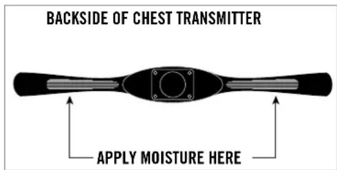 Horizon Fitness Perrformance E1200 - WIRELESS CHEST TRANSMITTER - 1