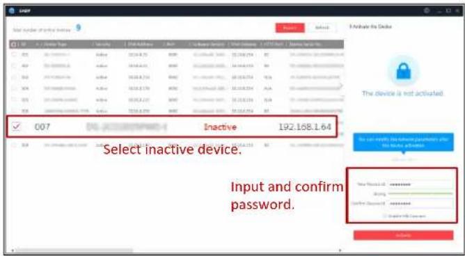 Hikvision ECI-B12F4 - Activation via SADP Software - 1