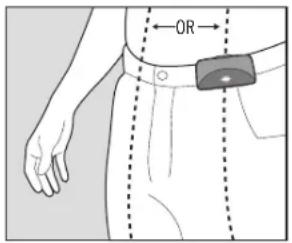 Horizon Fitness T10K - POSITIONING PEDOMETER - 1