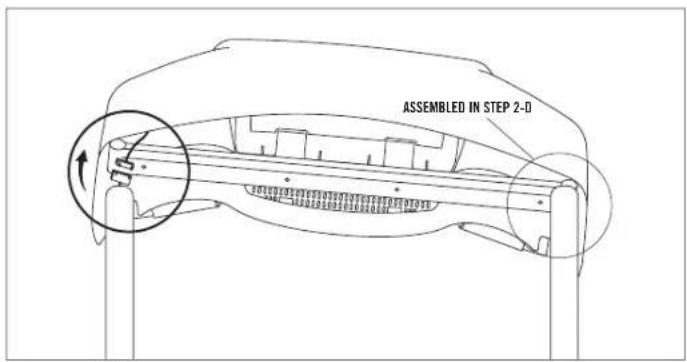 Horizon Fitness T10K - ASSEMBLY STEP 2 - 7