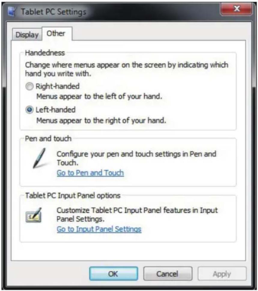VIEWSONIC PD1012 - Tablet PC Settings - 1