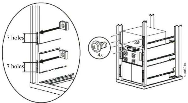 APC SBP20KRMI4U - Install in rack - 1