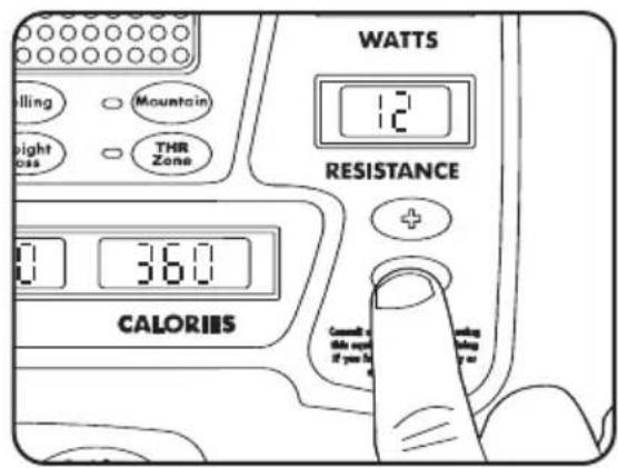 Horizon Fitness ESC2 - CHOOSING A RESISTANCE - 1