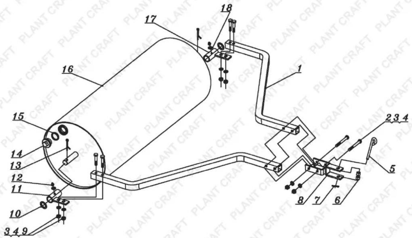Plant Craft TSR48 - TOOLS REQUIRED (not provided): - 1