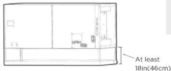 Daizuki DXAH18E426-21 - Different installation directions - 2