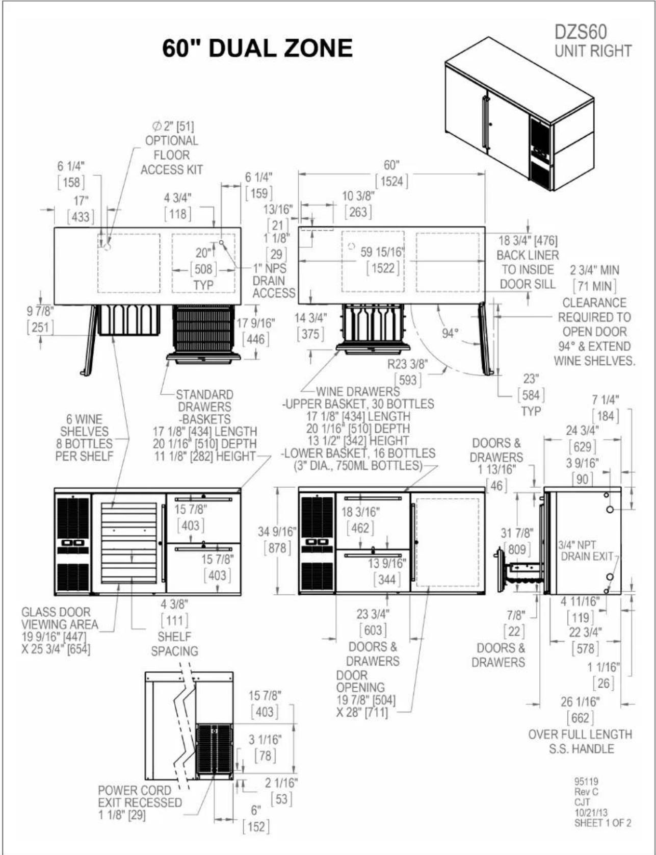 Perlick BBR96 - DIMENSIONS - 25