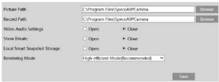 Speco Technologies O2BLP2M - Local Recording - 1