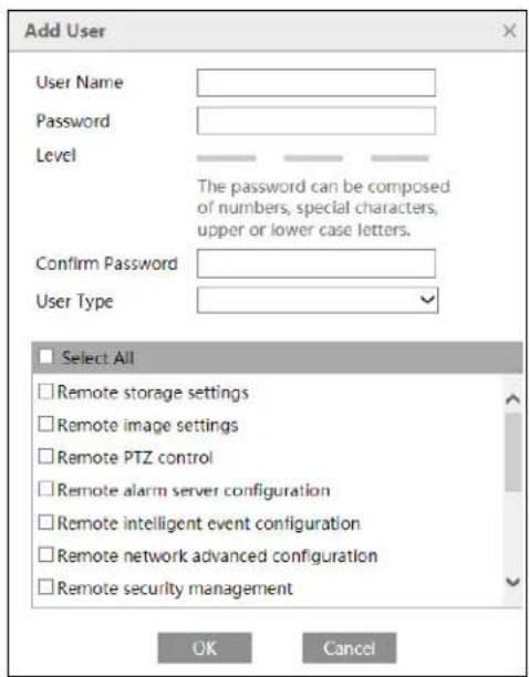 Speco Technologies O2BLP2M - Add user: - 1