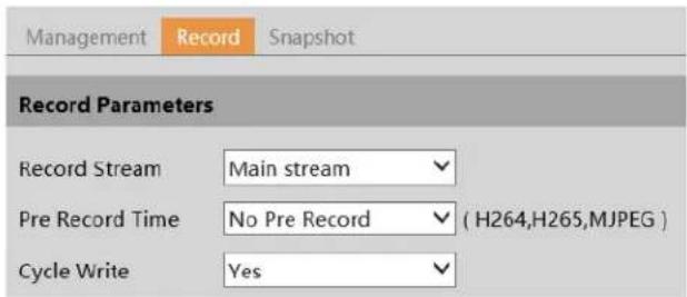 Speco Technologies O2BLP2M - - Schedule Recording Settings - 1