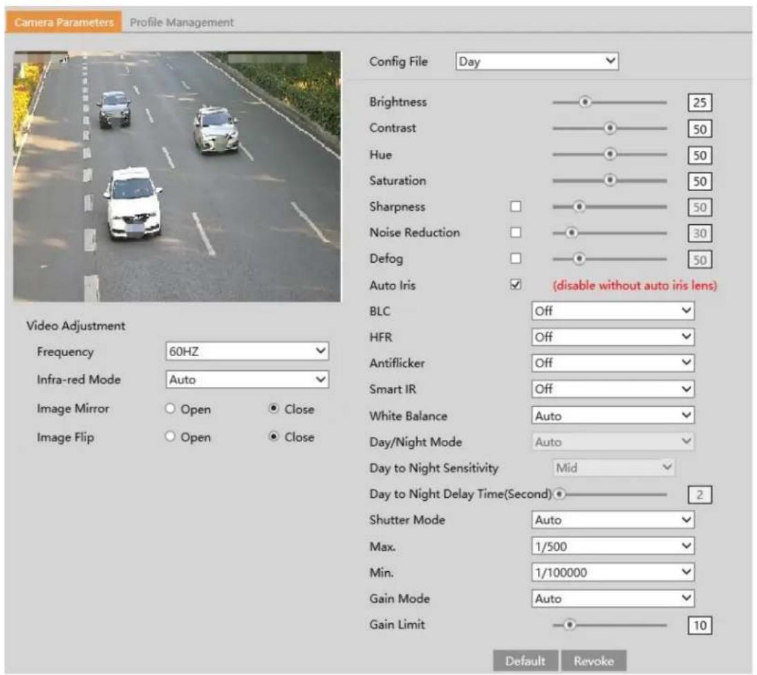 Speco Technologies O2BLP2M - Image Configuration - 1