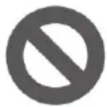 Kogan KAM338TMSFA - Meaning of safety warning symbols: - 1