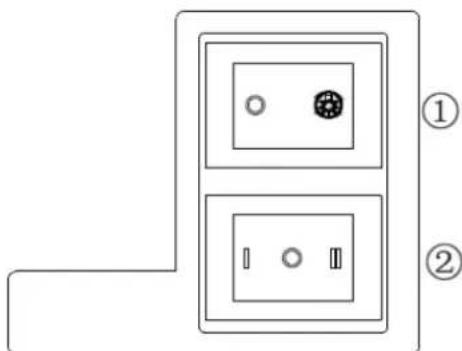 ROSIERES RHT6300/2LPN-ALG - Rocker switch - 2