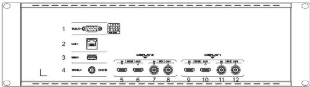 Ikegami ULE-702-HDR - - Back Housing - 1