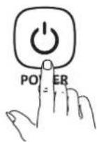 CANDY CT75-R516GN - Step one: Switch on the power supply. - 1