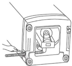 CANDY CT75-R516GN - Change the direction of the drain hose - 3