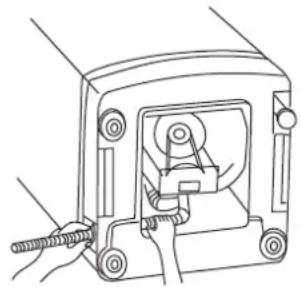 CANDY CT75-R516GN - Change the direction of the drain hose - 2