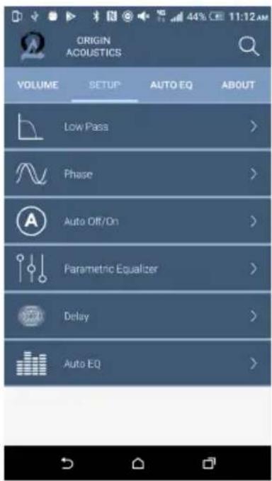 Origin Acoustics Deep SUBDDEQ1200 - Download at the Apple App Store® or Google Play™ Store. App name: ORIGIN ACOUSTICS SUB - 4