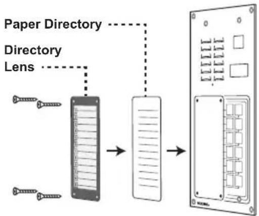 VIKING K-1275-EWP - Changing the Directory - 1