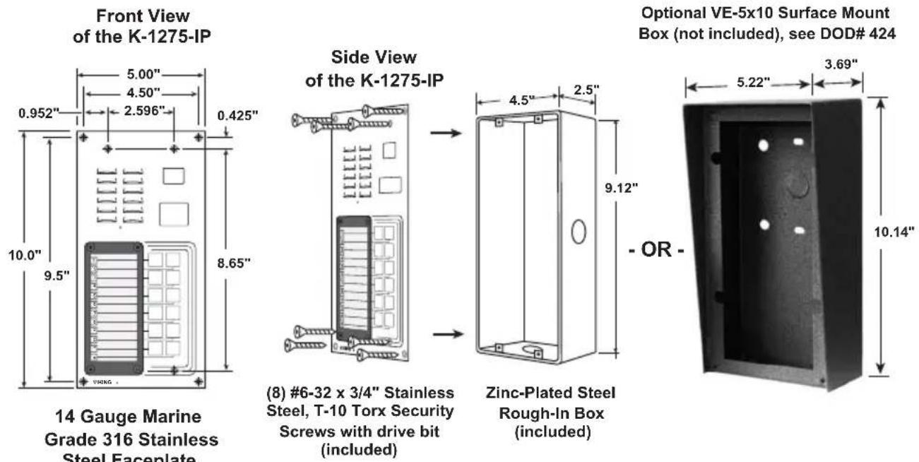 VIKING K-1275-EWP - Mounting - 1