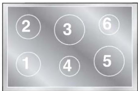 ILVE MD10FDNE3SSC - or 6 zones models only - 3