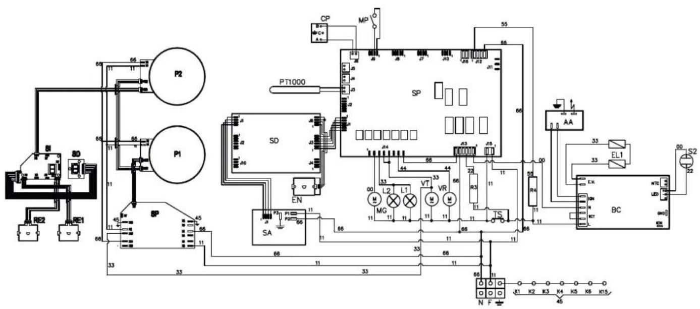 ILVE MD10FDNE3SSC - WIRING DIAGRAM - 2