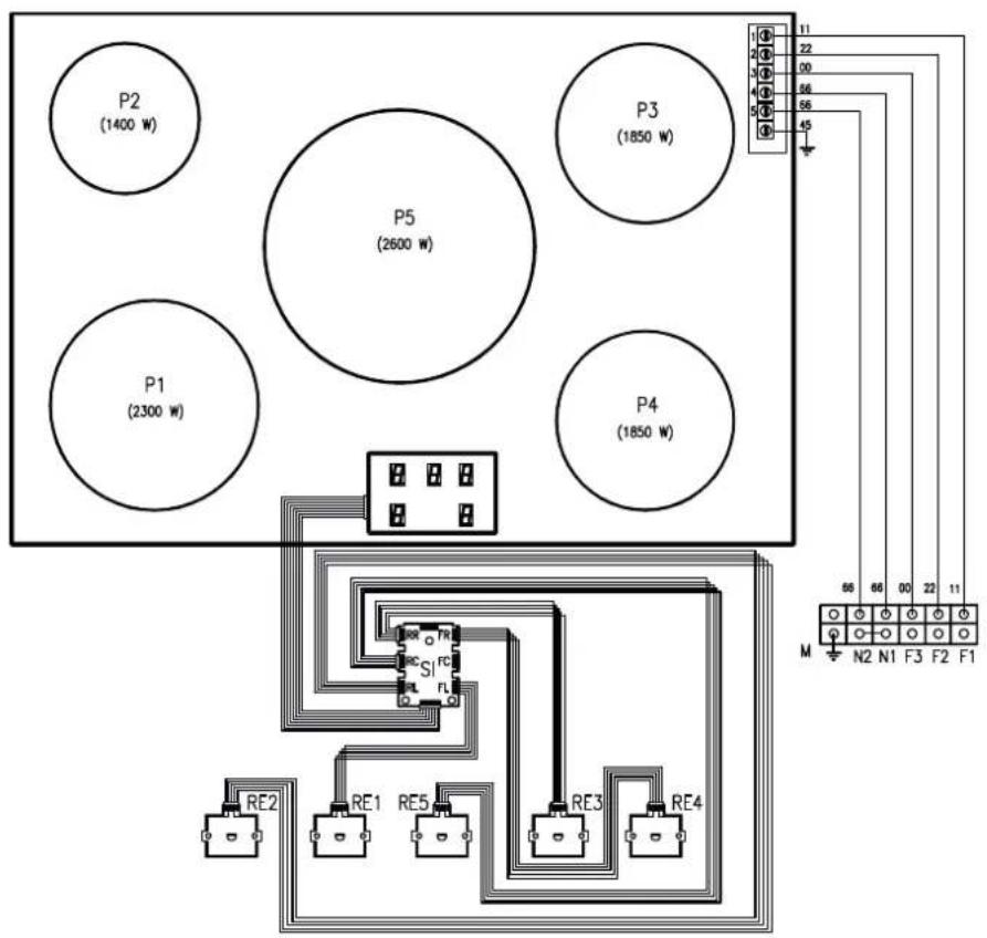 ILVE MD10FDNE3SSC - WIRING DIAGRAM - 1