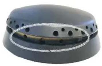 ILVE MD10FDNE3SSC - - Positioning placement of the burners - 3