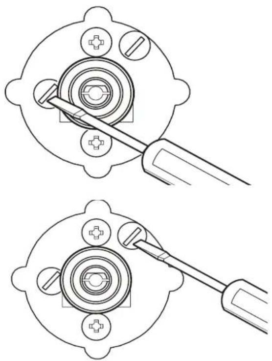 ILVE MD10FDNE3SSC - - Adjustments minimum GAS flow - 2