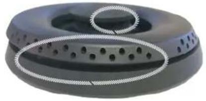 ILVE MD10FDNE3SSC - - Positioning placement of the burners - 7