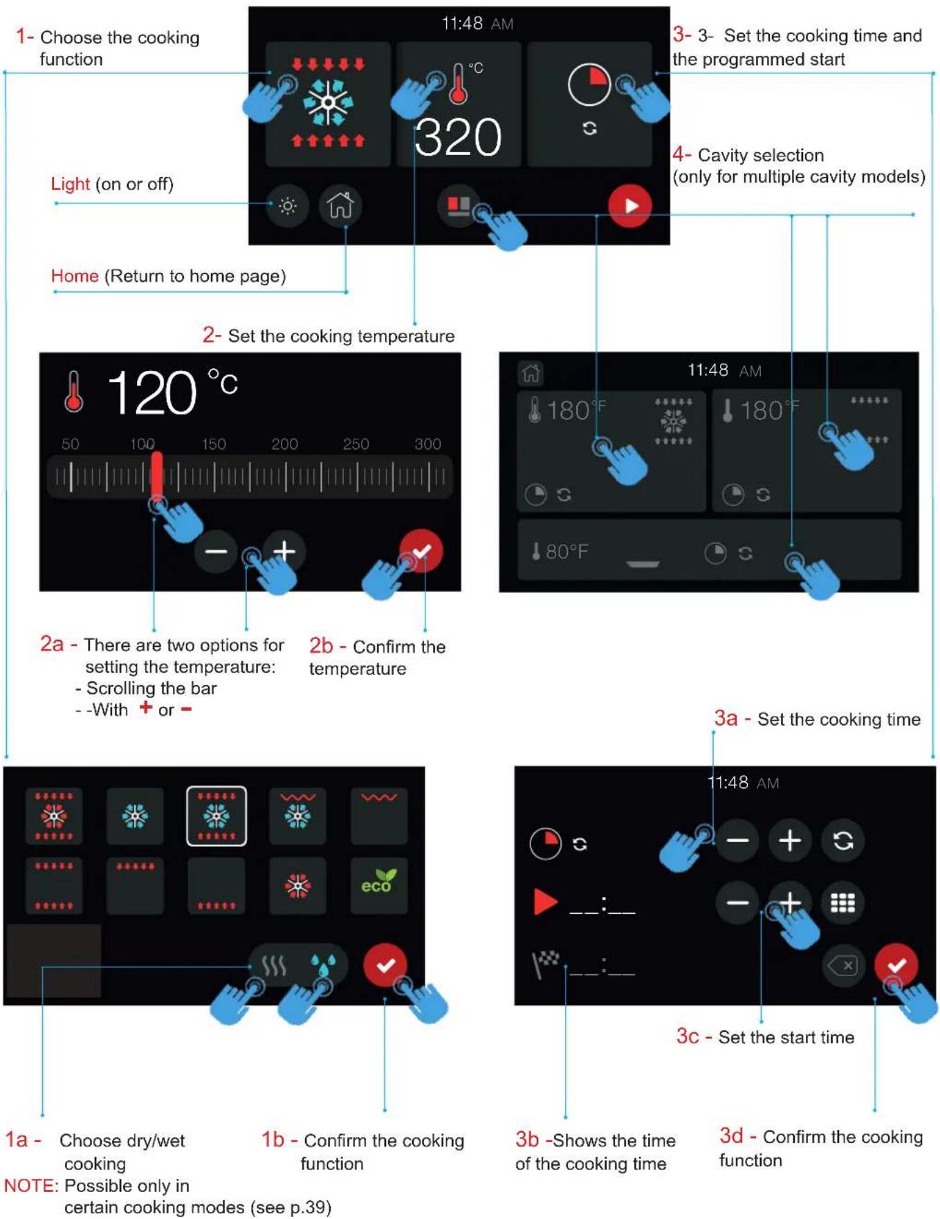 ILVE MD10FDNE3SSC - — Cooking function setting - 1