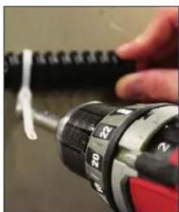 Perlick 69526W-1DA - Running the Air Scoop Tubing to the Draft Arms or Tee Towers - 2