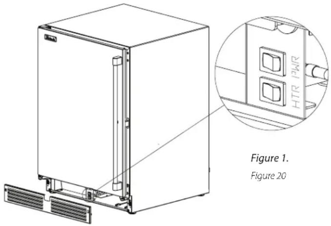 Perlick HP15BO-4 - ANTI-SWEAT HEATER SWITCH - 1