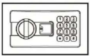 Kogan KADSAFSA9LA - Emergency key: - 1