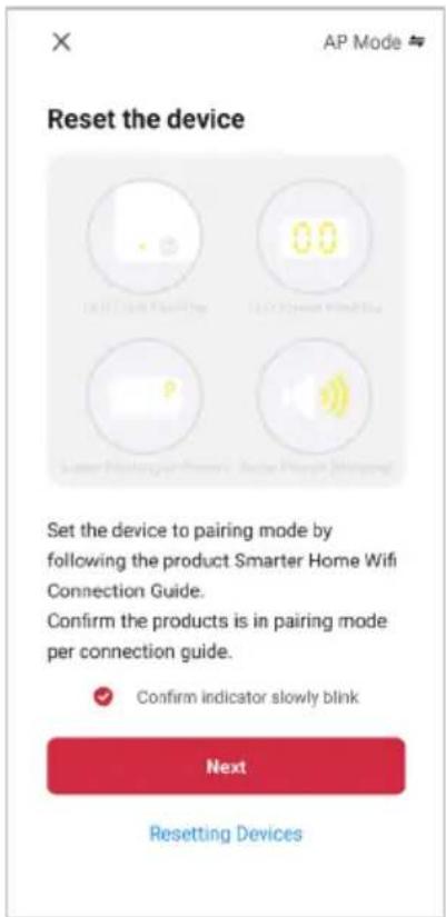 Kogan KABLFAN1CSA - Using AP Mode to add device - 2