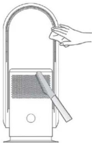 Kogan KABLFAN1CSA - Air inlet and air outlet - 1