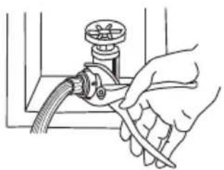 CANDY RTL 8751SU-19 - Inlet pipe connection - 1
