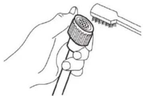 Kogan KAMFWASH80A - Washing the filter in the tap: - 2
