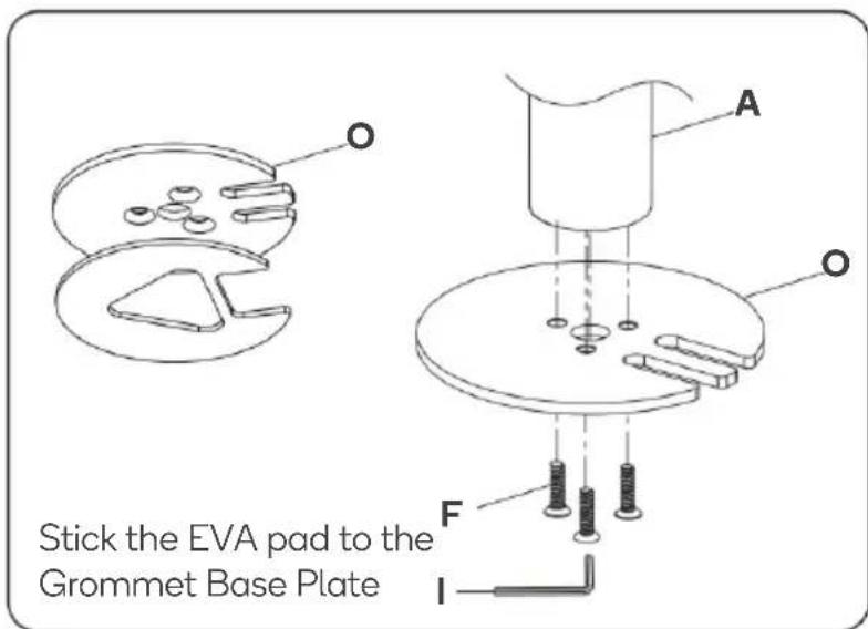 Kogan KAMMTARTCBA - Base Plate Installation - 1